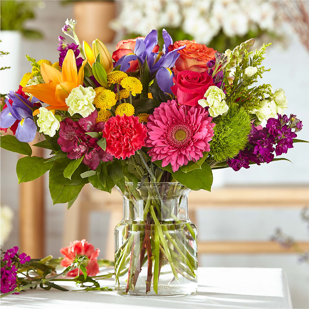 Bold & Bright – A Florist Original – House Of Flowers, Breckenridge TX