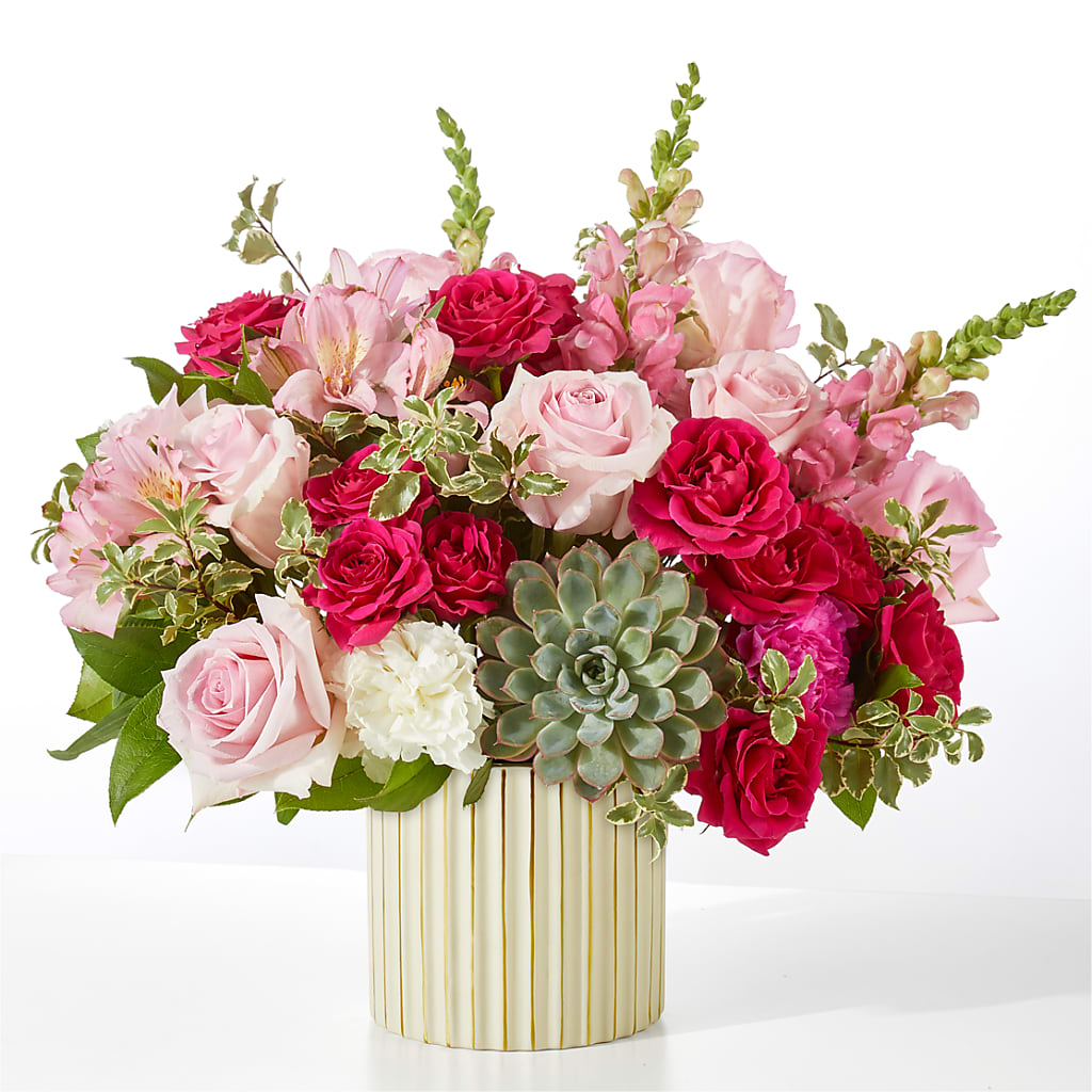 Magenta Musings Bouquet – House Of Flowers, Breckenridge TX