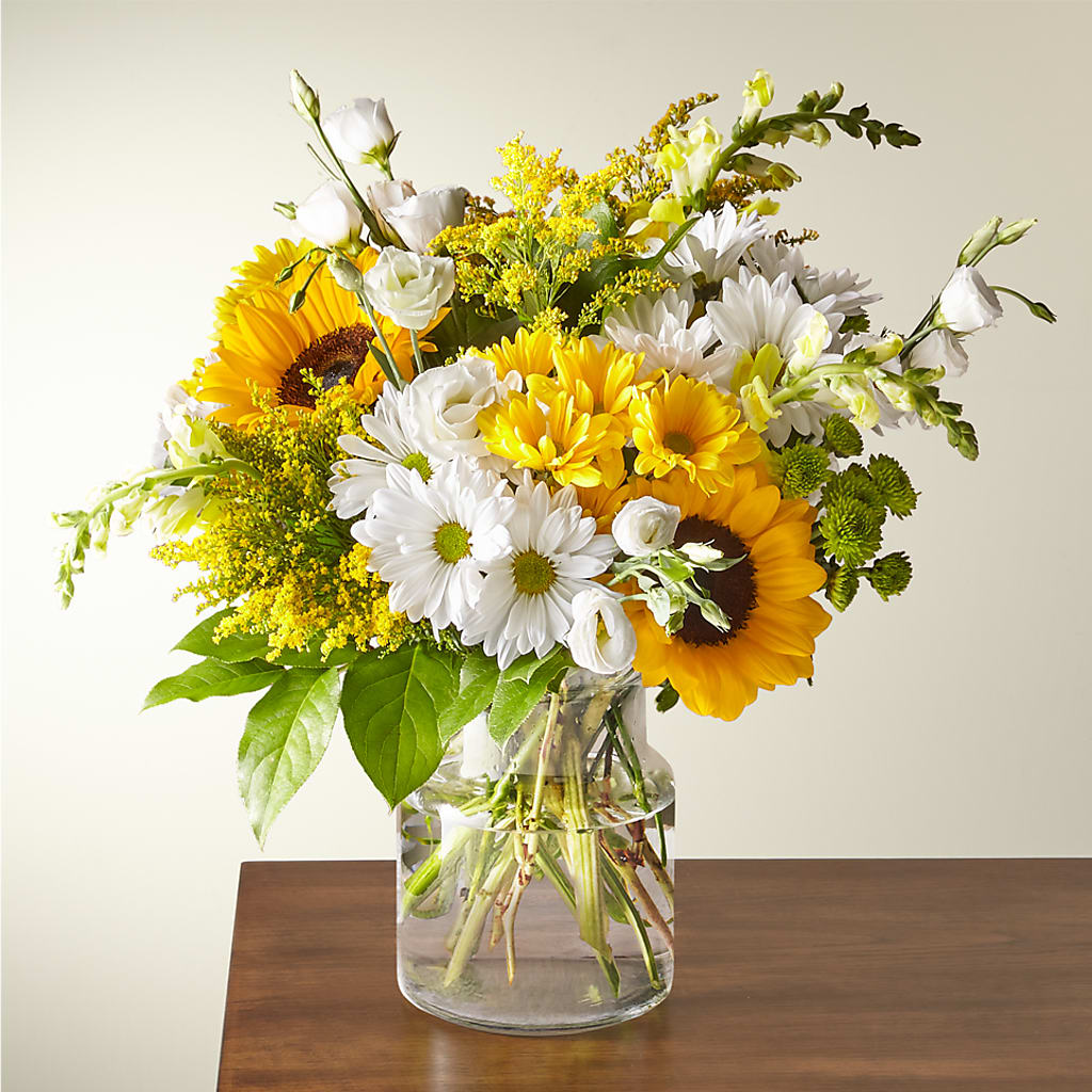 Hello Sunshine Bouquet – House Of Flowers, Breckenridge TX