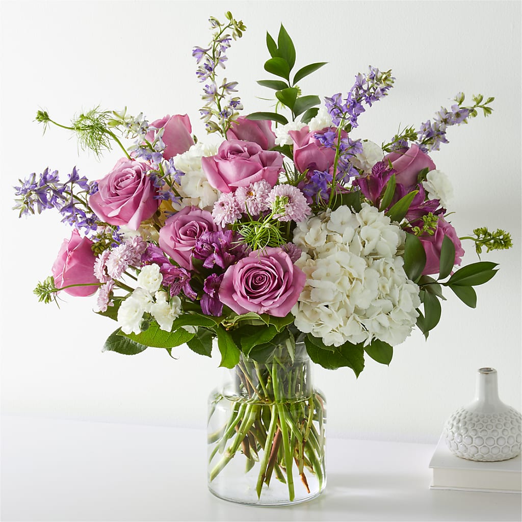 Violet Caress Bouquet – House Of Flowers, Breckenridge TX