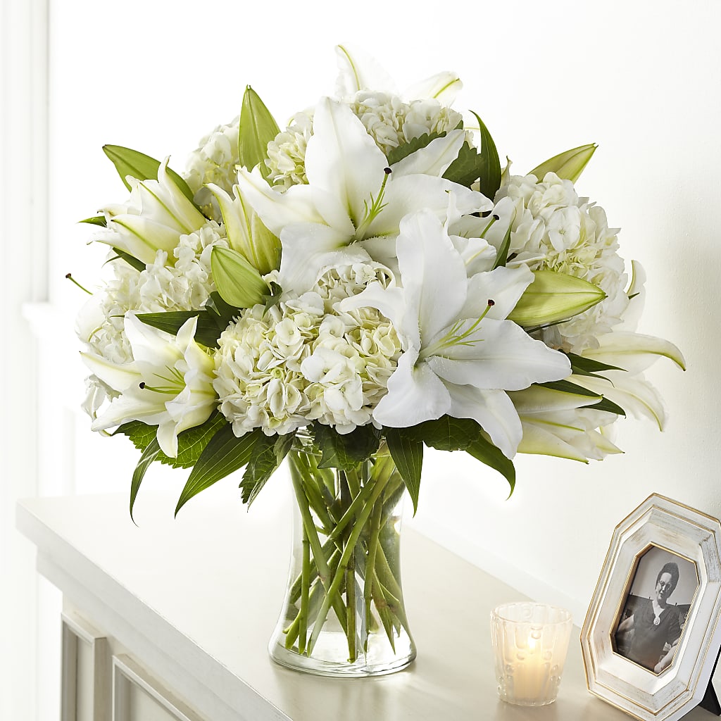 Compassionate Lily Bouquet – House Of Flowers, Breckenridge TX