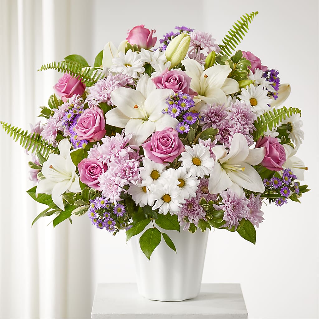 Warmest Thoughts Tabletop Basket – House Of Flowers, Breckenridge TX