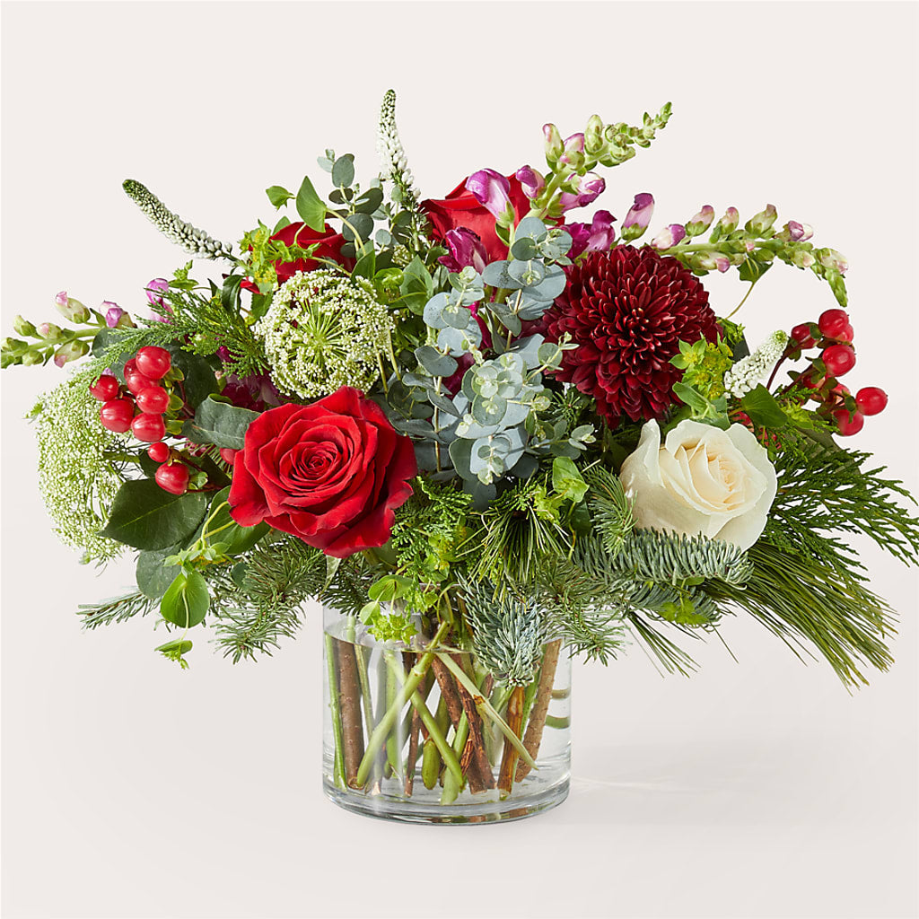 Cranberry Fizz Bouquet – House Of Flowers, Breckenridge TX