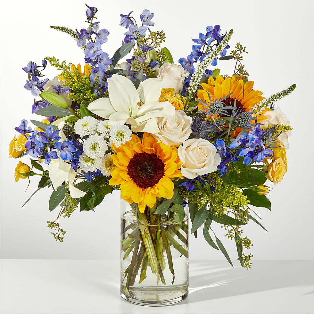 Wonderfully Sunny Bouquet – House Of Flowers, Breckenridge TX