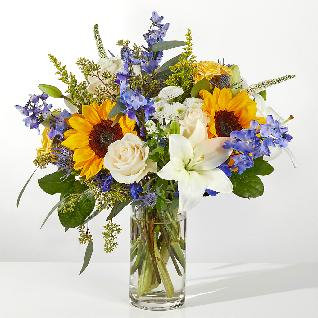 Wonderfully Sunny Bouquet – House Of Flowers, Breckenridge TX